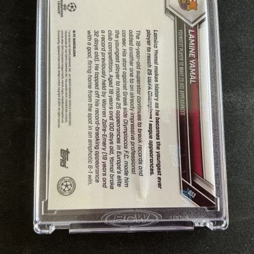 Lamine Yamal slabbed 1/1!