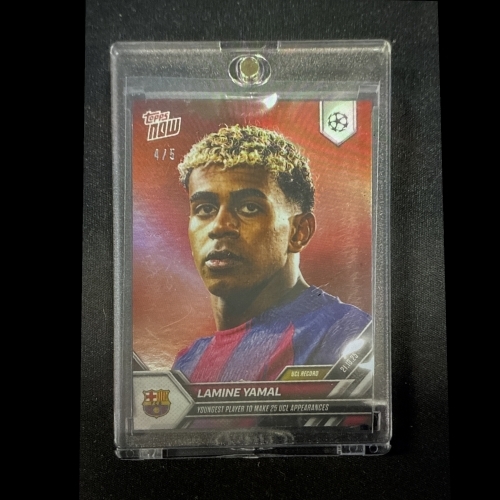 Lamine Yamal topps now